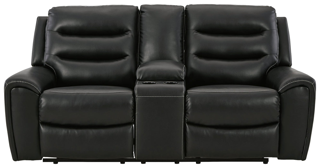 Warlin Power Reclining Loveseat with Console - Gate FurniturePower Reclining Loveseat