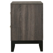 Watson 2-drawer Nightstand Grey Oak - 212422