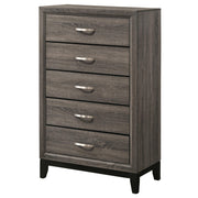 Watson 5-drawer Bedroom Chest Grey Oak - 212425