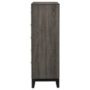 Watson 5-drawer Bedroom Chest Grey Oak - 212425