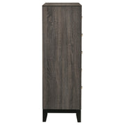 Watson 5-drawer Bedroom Chest Grey Oak - 212425