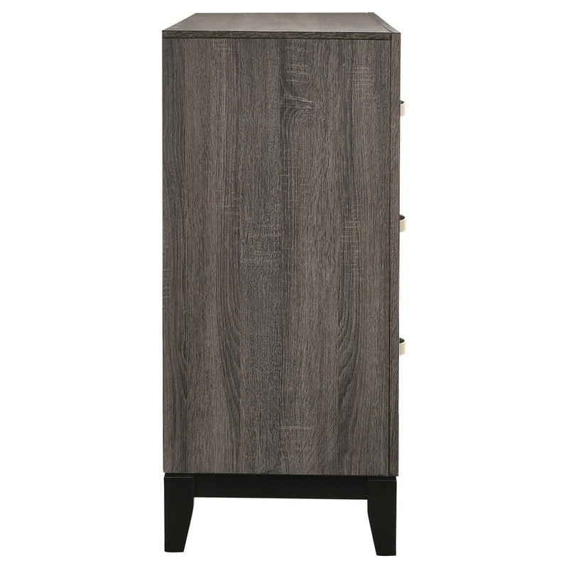 Watson 6-drawer Dresser Grey Oak - 212423