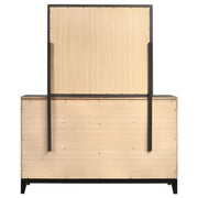 Watson 6-drawer Dresser with Mirror Grey Oak - 212423M
