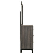Watson 6-drawer Dresser with Mirror Grey Oak - 212423M