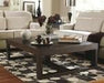Watson Dark Brown Coffee Table - Gate FurnitureCoffee Table