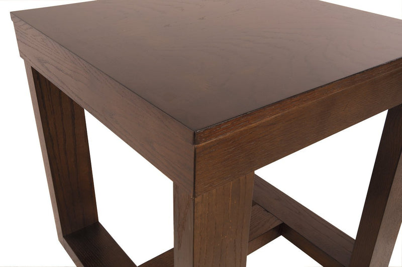 Watson Dark Brown End Table - Lara FurnitureEnd Table
