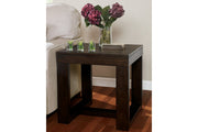 Watson Dark Brown End Table - Lara FurnitureEnd Table