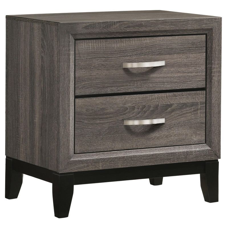 Watson Five-piece Twin Bedroom Set Grey Oak - 212421T-S5