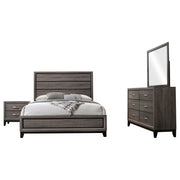 Watson Four-piece California King Bedroom Set Grey Oak - 212421KW-S4