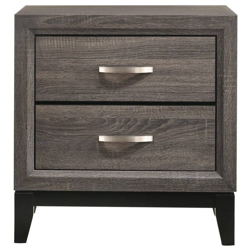 Watson Four-piece Eastern King Bedroom Set Grey Oak - 212421KE-S4