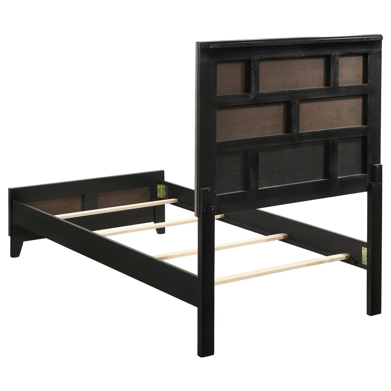 Watson Four-piece Twin Bedroom Set Grey Oak - 212421T-S4