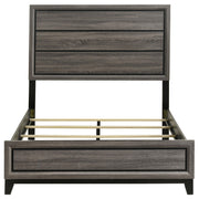 Watson Wood Full Panel Bed Grey Oak - 212421F