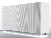 Wave 4 Door Buffet White - i36263 - Lara Furniture