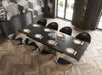 Wave Dining Table Dark Grey - i36258 - Lara Furniture