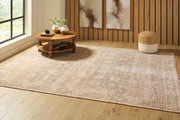 Waycotten Orange/Brown/White Extra Large Rug - R408990