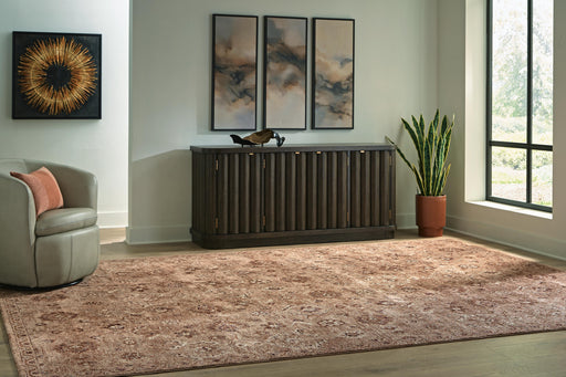 Wellsmore Clay/Ivory Extra Large Rug - R408760