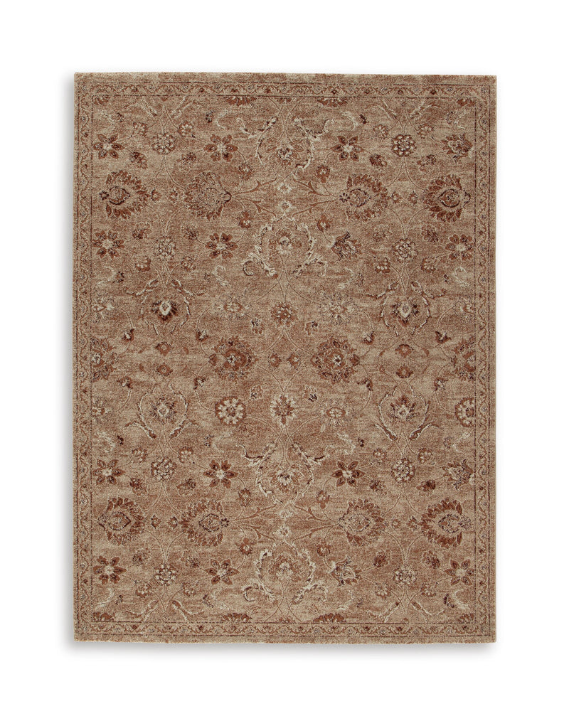 Wellsmore Clay/Ivory Medium Rug - R408762