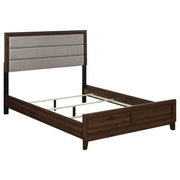 Welsley 4-piece California King Bedroom Set Walnut - 223441KW-S4