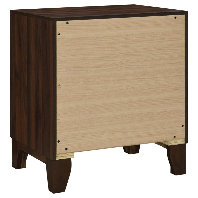Welsley 5-piece Eastern King Bedroom Set Walnut - 223441KE-S5
