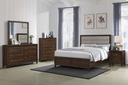 Welsley 5-piece Queen Bedroom Set Walnut - 223441Q-S5