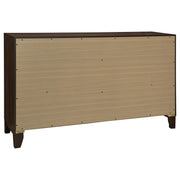 Welsley 6-drawer Dresser Cabinet Walnut - 223443