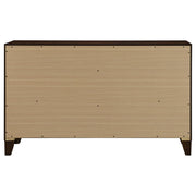 Welsley 6-drawer Dresser Cabinet Walnut - 223443