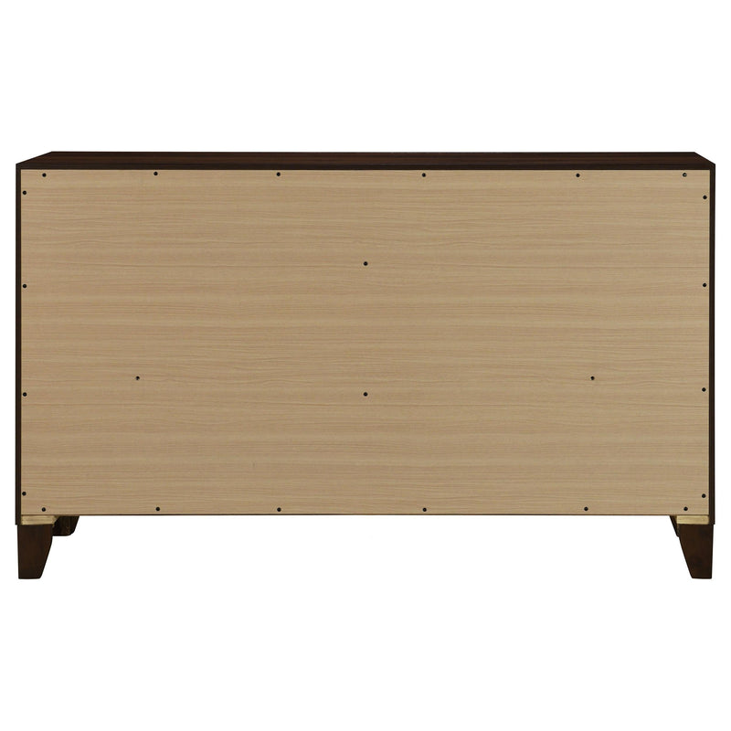 Welsley 6-drawer Dresser Cabinet Walnut - 223443