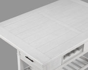 Wendy White Counter Height Dining Set - Lara FurnitureCounter Height Set