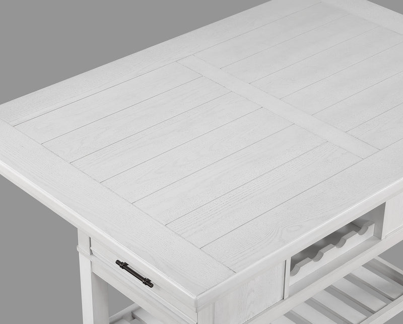 Wendy White Counter Height Dining Set - Lara FurnitureCounter Height Set