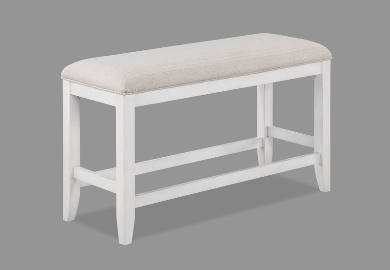 Wendy White Counter Height Dining Set - Lara FurnitureCounter Height Set