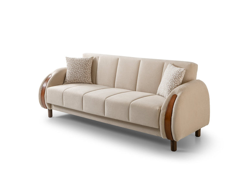 West Convertible Sofa in Beige - 200-ST-WES-FLORIA05-3