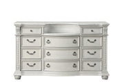 Westin - 11 Drawers Light Gray Dresser with Marble Top - B228-D