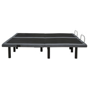 Weston Split Eastern King Massage Adjustable Bed Base in Black and Grey - 350165SKE
