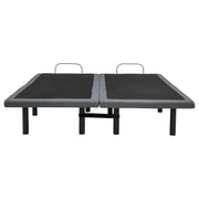 Weston Split Eastern King Massage Adjustable Bed Base in Black and Grey - 350165SKE