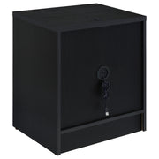 Westpark 2-drawer Nightstand LED Lights and USB Black - 315852