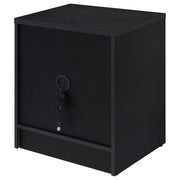 Westpark 2-drawer Nightstand LED Lights and USB Black - 315852