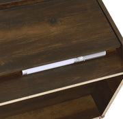 Westpark 2-drawer Nightstand LED Lights and USB Dark Pine - 315882