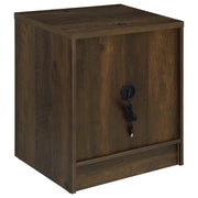 Westpark 2-drawer Nightstand LED Lights and USB Dark Pine - 315882