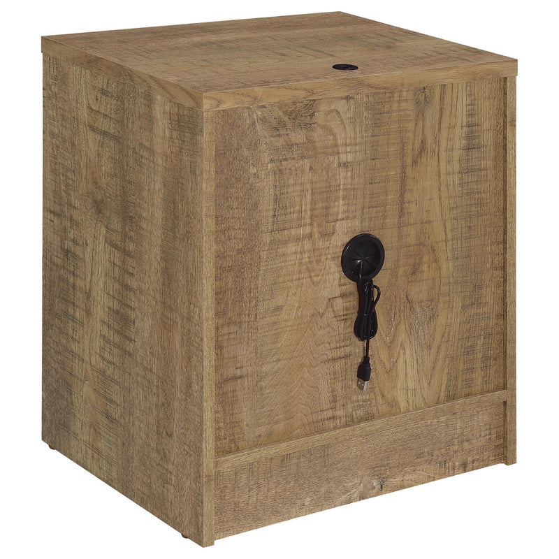 Westpark 2-drawer Nightstand LED Lights and USB Mango - 315902