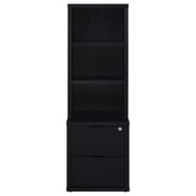 Westpark 3-piece Queen Bedroom Set Bookcase Headboard Black - 315851Q-SET