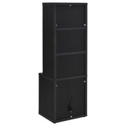 Westpark 3-piece Queen Bedroom Set Bookcase Headboard Black - 315851Q-SET