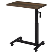 Westpark Height Adjustable Mobile Bedroom C-Table Dark Pine - 315886