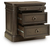 Wickenger Dark Brown Nightstand - PCB889-92