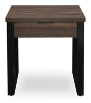 Wickman Falls Dark Brown End Table - T318-2