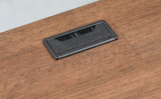 Wildenauer Brown/Black 60" Home Office Desk - H664-34