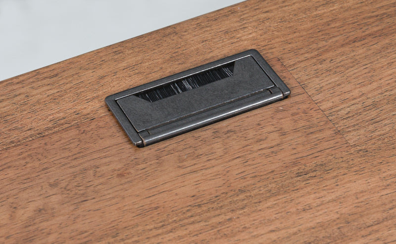 Wildenauer Brown/Black 60" Home Office Desk - H664-34