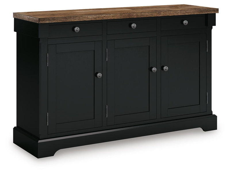 Wildenauer Brown/Black Dining Buffet - D634-80