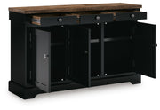 Wildenauer Brown/Black Dining Buffet - D634-80