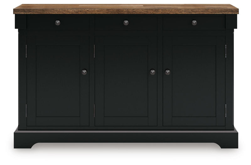 Wildenauer Brown/Black Dining Buffet - D634-80