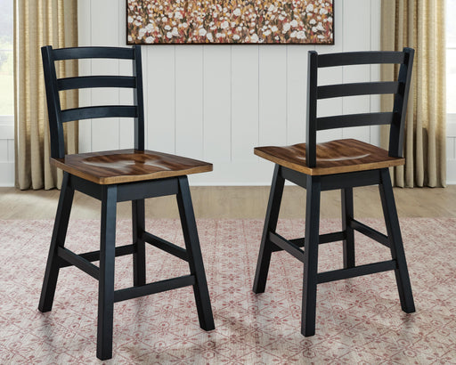 Wildenauer Counter Height Barstool (Set of 2) - D634-224X2